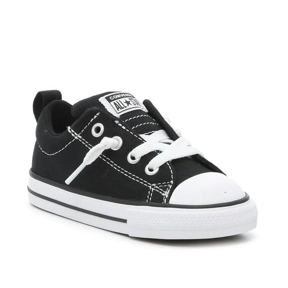 NWT Converse Kids Chuck Taylor All Star Street Toddler Sneaker, Black, 8 US - Picture 1 of 7